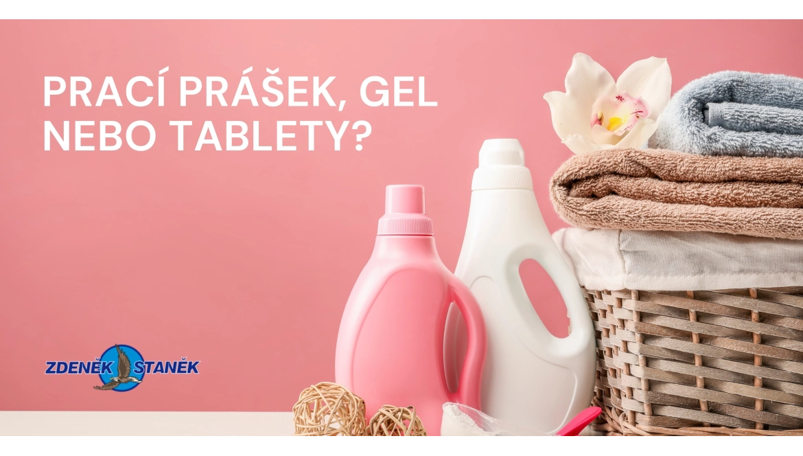 Co vypere lépe: prací prášek, gel nebo kapsle?